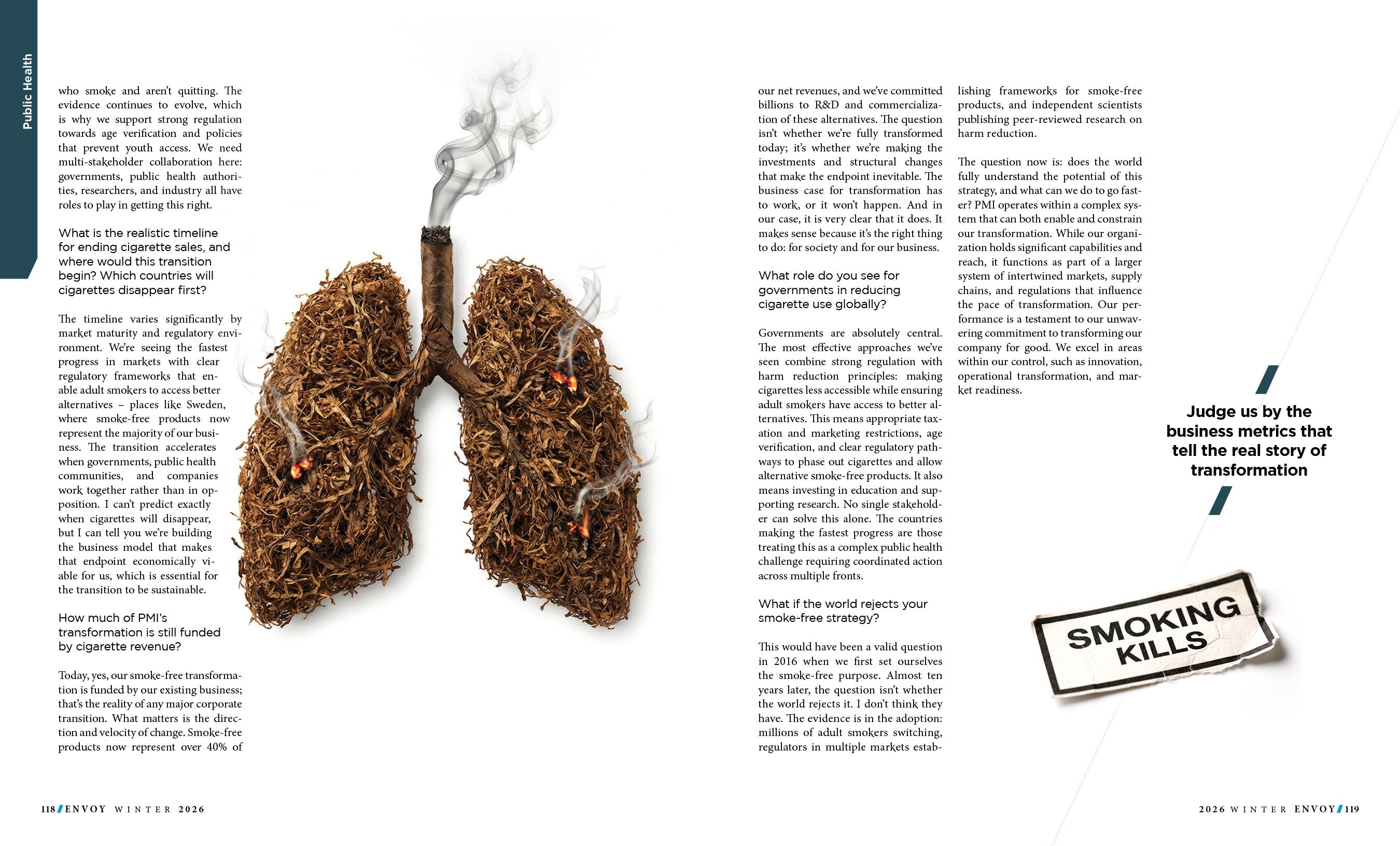 Envoy Magazine Interior Page